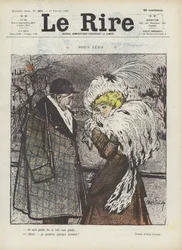 Unter Null. Illustration für Le Rire