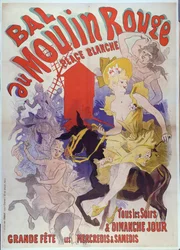 Ball im Moulin Rouge, Place Blanche, 1889