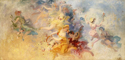 Frühling, 1900