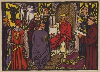 Der Heilige Römische Kaiser Heinrich VII. gewährt dem Kanton Uri die Reichsunmittelbarkeit