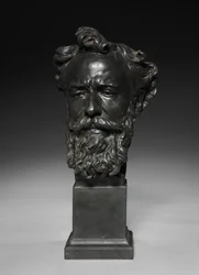 Kopf von Alphonse Legros, ca. 1876