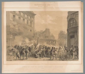 Pariser Aufständische belagern das Château d