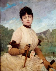 Porträt von Madame Toulmouche