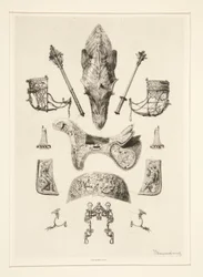Wappen der Sammlung von M. de Nieuwerkerque