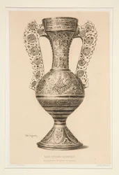 Hispano-maurische Vase
