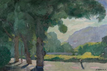 Grenoble, Ansicht von Île Verte 1922