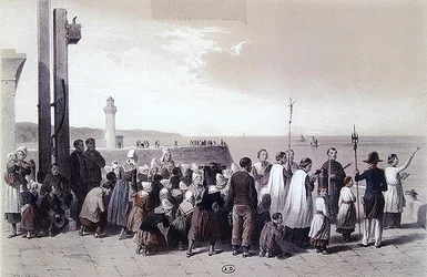 Segnung des Meeres in Pollet, Dieppe