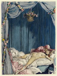 Illustration für die Memoiren von Casanova