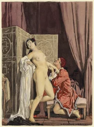 Illustration für die Memoiren von Casanova