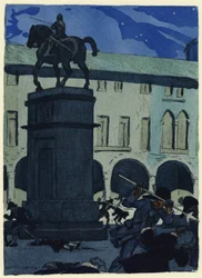 Illustration für die Memoiren von Casanova