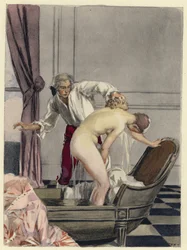 Illustration für die Memoiren von Casanova