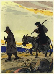 Illustration für die Memoiren von Casanova