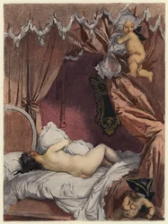 Illustration für die Memoiren von Casanova