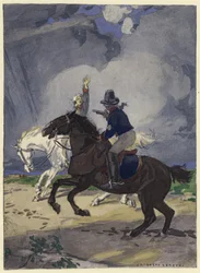 Illustration für die Memoiren von Casanova