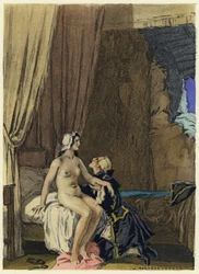 Illustration für die Memoiren von Casanova