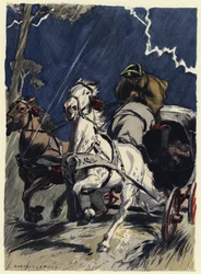 Illustration für die Memoiren von Casanova