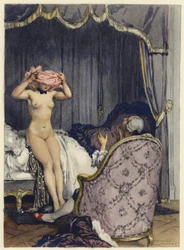 Illustration für die Memoiren von Casanova