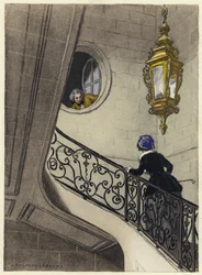 Illustration für die Memoiren von Casanova