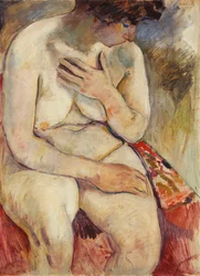 Sitzender Akt, 1907