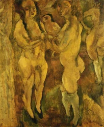Nackte Frauen, 1921-1923