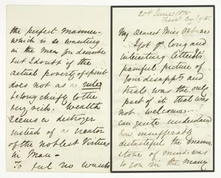 Autographenbrief, 20. Juni 1875