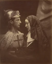 Sir Galahad und die bleiche Nonne, 1874