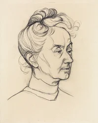 Porträt von Frau Corry Pabst