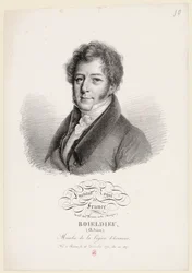 François Adrien Boieldieu von Julien Boilly