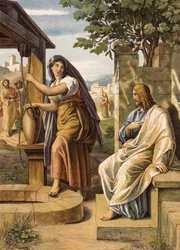 Jesus und die Frau von Samaria