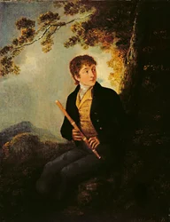 Porträt des Sohnes des Künstlers, J.C. Ibbetson Jnr.