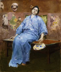 Geisha in Ruhe