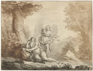 Hagar in der Wüste