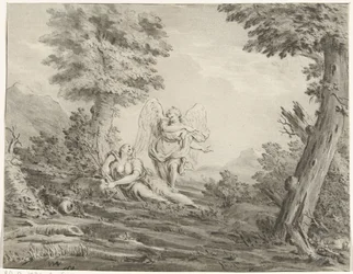 Hagar in der Wüste