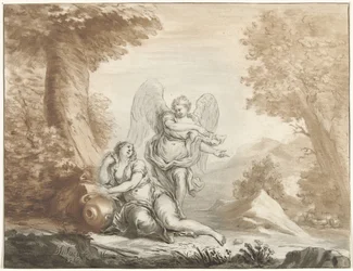 Hagar in der Wüste