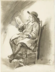 Lesender Jüngling