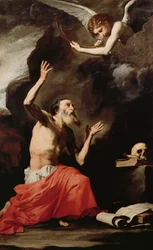 St. Hieronymus und der Engel des Gerichts