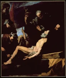 Das Martyrium des Heiligen Andreas, 1628
