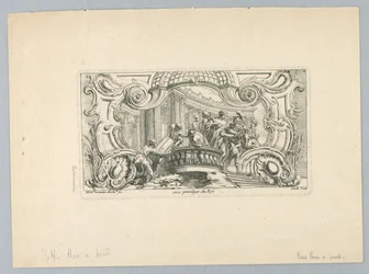 Ornament mit Figuren