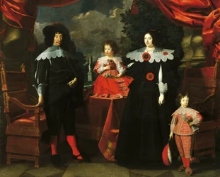 Die Familie von Francesco I. d