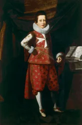 Porträt von Giovan Carlo de Medici im Alter von zehn Jahren