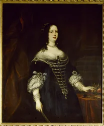Porträt von Vittoria della Rovere (1622-1694), Großherzogin der Toskana, Gemälde von Justus Sustermans (1597-1681) 1655