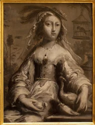 Allegorie der Luft. Gemälde von Juste d