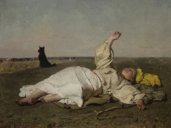 Indian Summer im Warschauer Nationalmuseum von Jozef Chełmoński