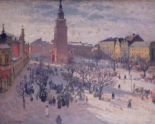 Hauptmarkt in Krakau