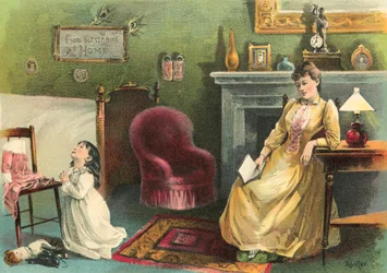 Das Abendgebet des Kindes