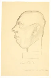 Porträt des Malers Carl Holsøe (1863-1935)