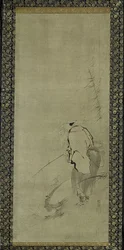 Triptychon von Zhou Moushu, Xiwangmu und Taigong Wang