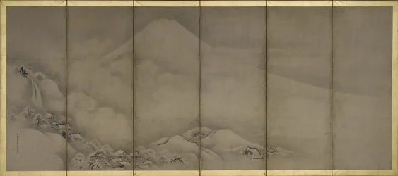 Berg Fuji und Matsubara-Punkt, Bildschirme