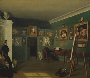 Das Atelier des Malers, 1830