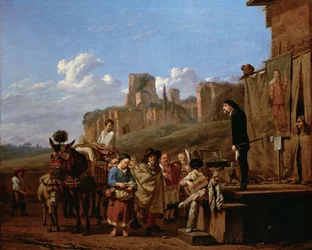 Darstellung der Commedia dell